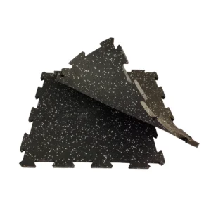 MYO Strength Interlocking Rubber Tile 1000mm x 1000mm x 6mm with EPDM Flecks