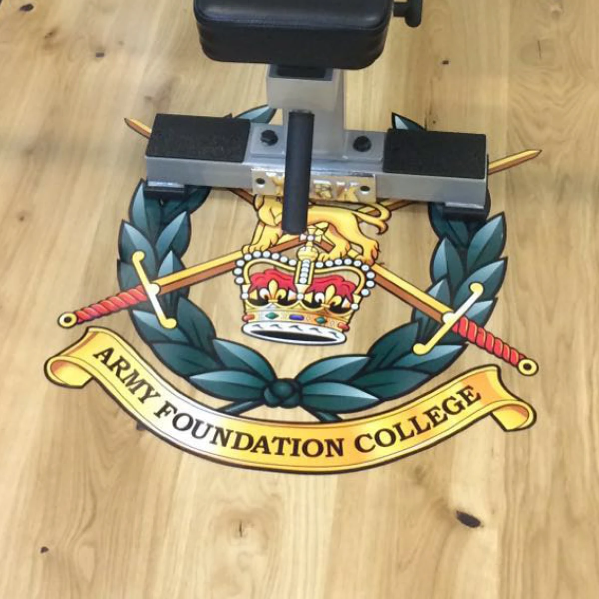 MYO Strength Custom Branded Plaform Decal